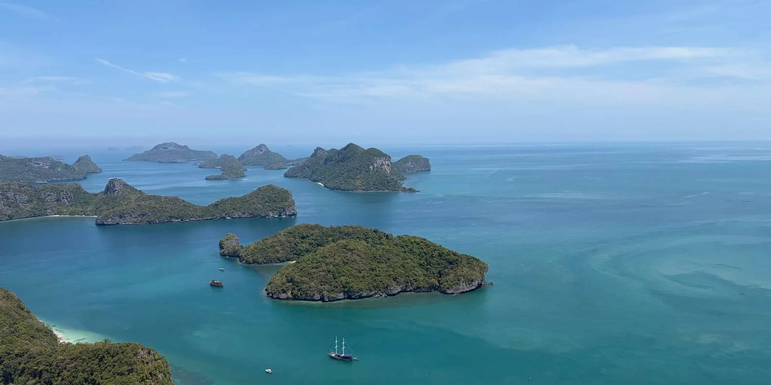 Excursions from Koh Samui to the magical Ang Thong archipelago